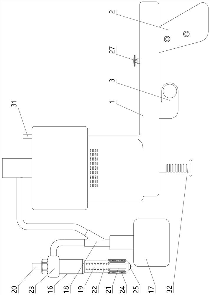 A sputum suction device for emergency department