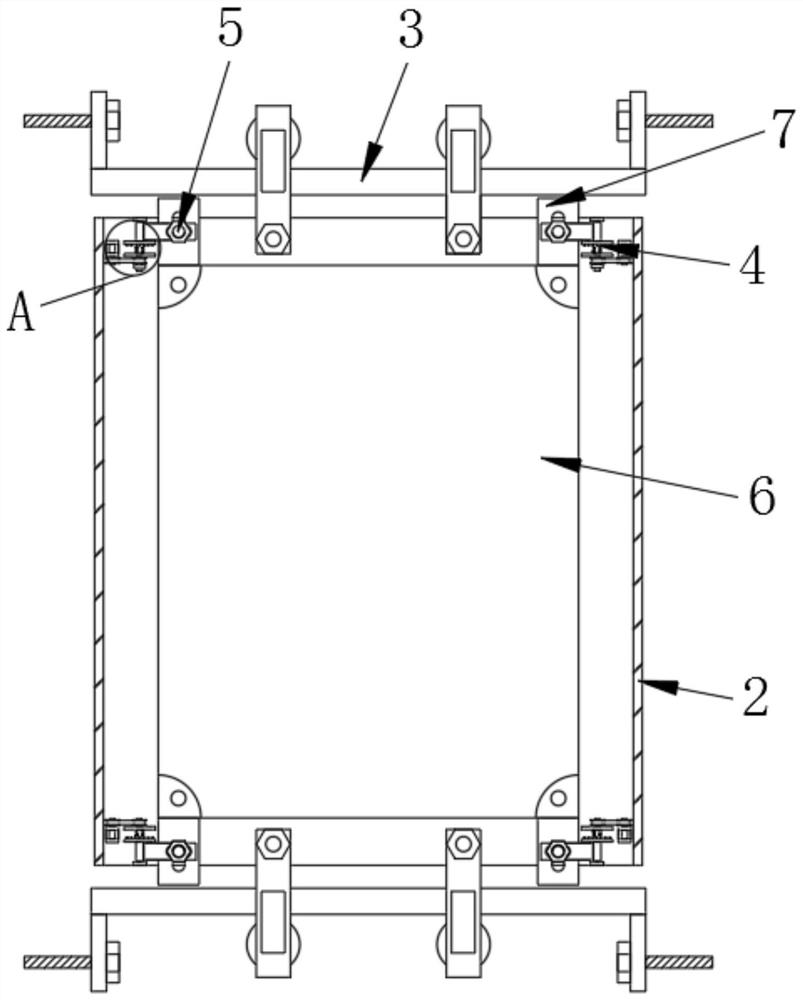 Arrangement structure of integrated water-cooled motor controller of electric automobile