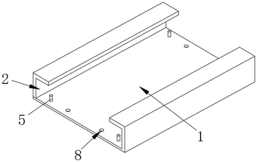 Arrangement structure of integrated water-cooled motor controller of electric automobile