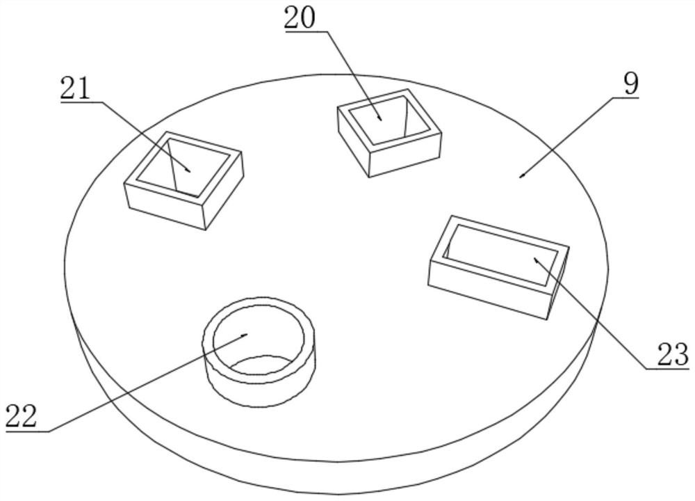 Multi-cutter-bit conversion die cutting device for corrugated paper packaging boxes