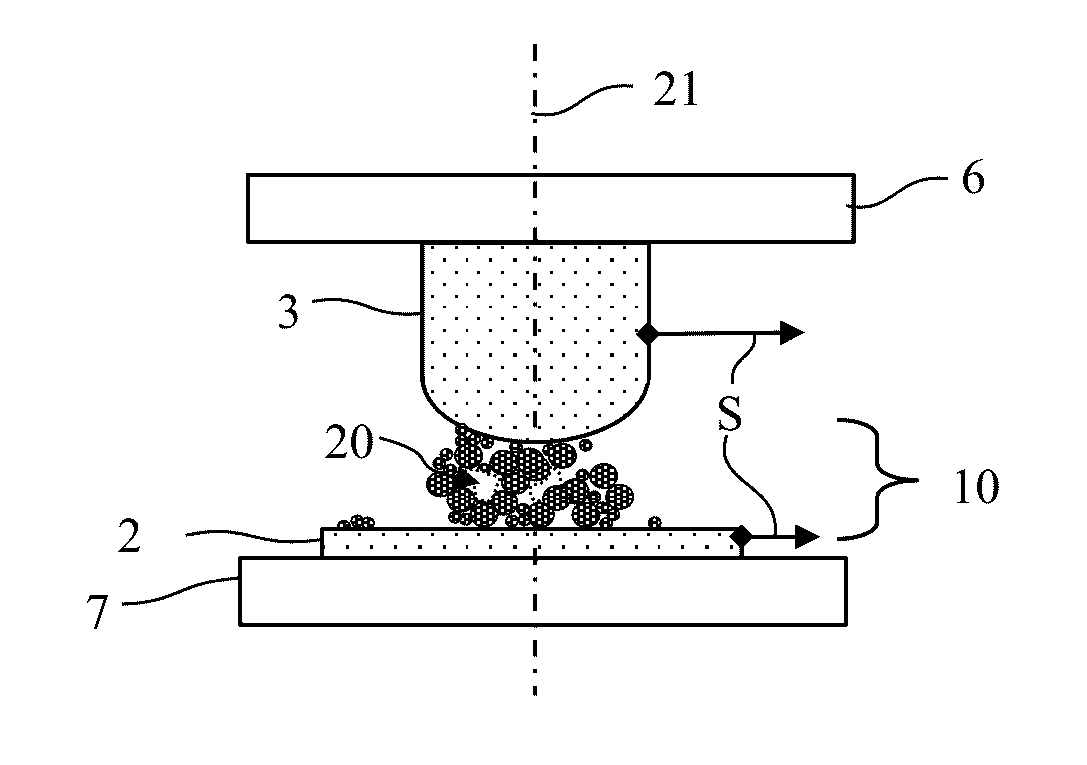 Method for electrical coupling and electric coupling arrangement