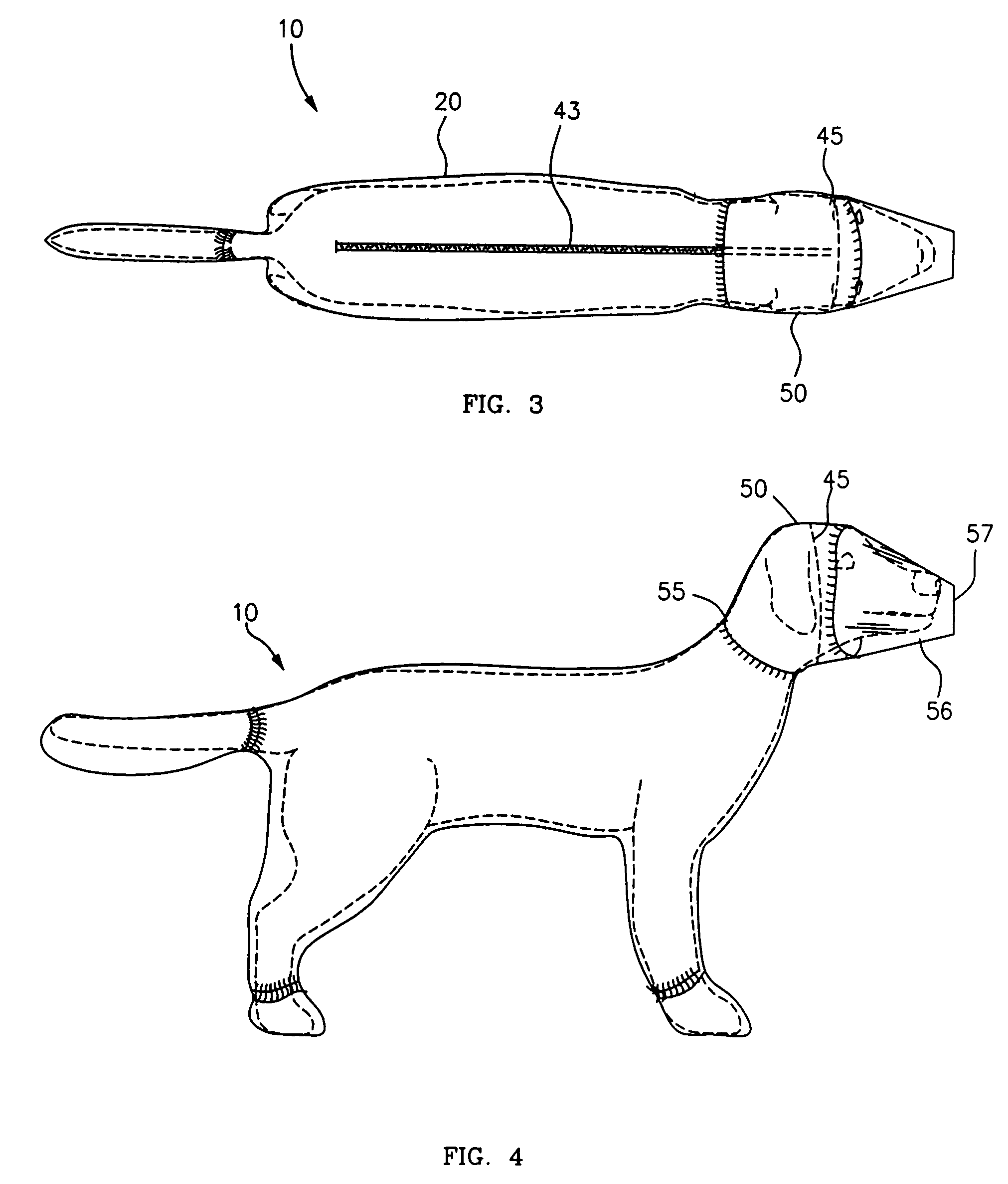 Canine cleanroom suit