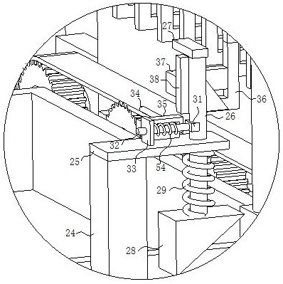 Classified recycling treatment system and process for construction waste