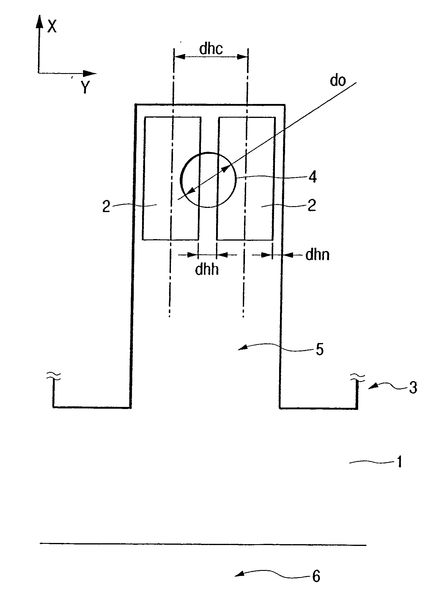 Ink jet recording head and ink discharge method