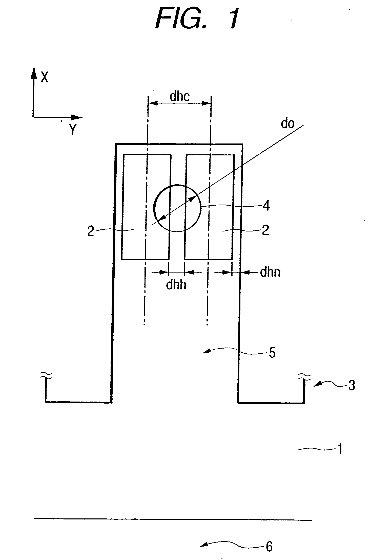 Ink jet recording head and ink discharge method