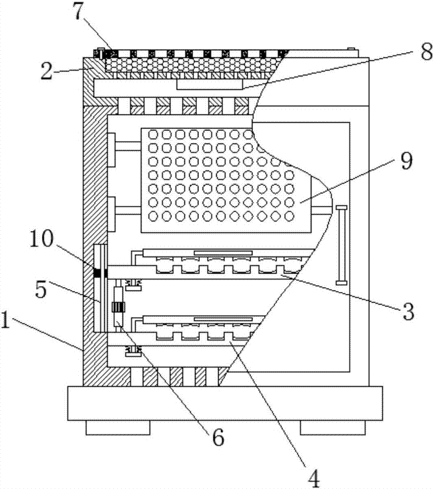 High-low voltage wire split-type high-voltage cabinet