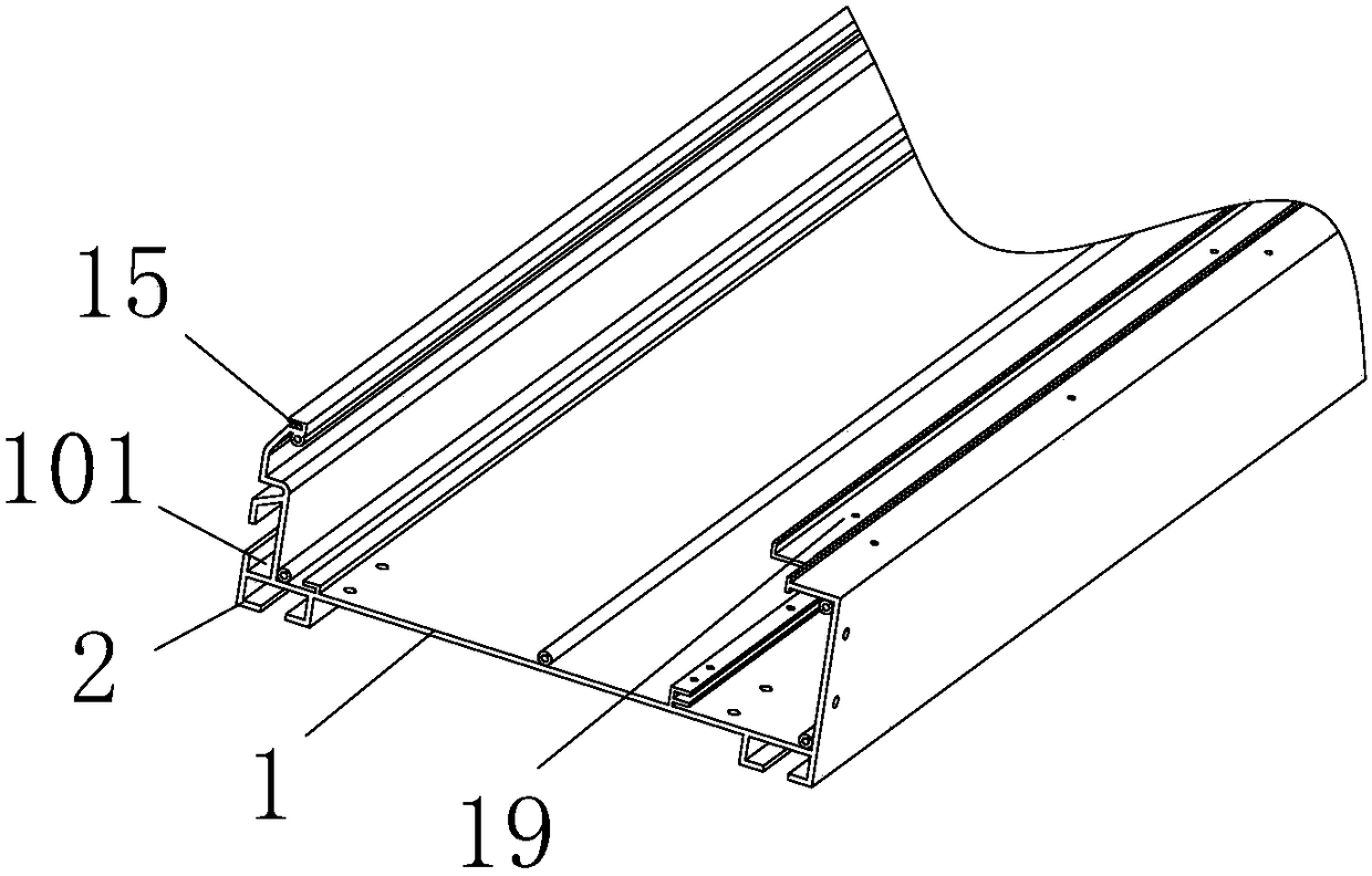 Bridge convenient to mount and use