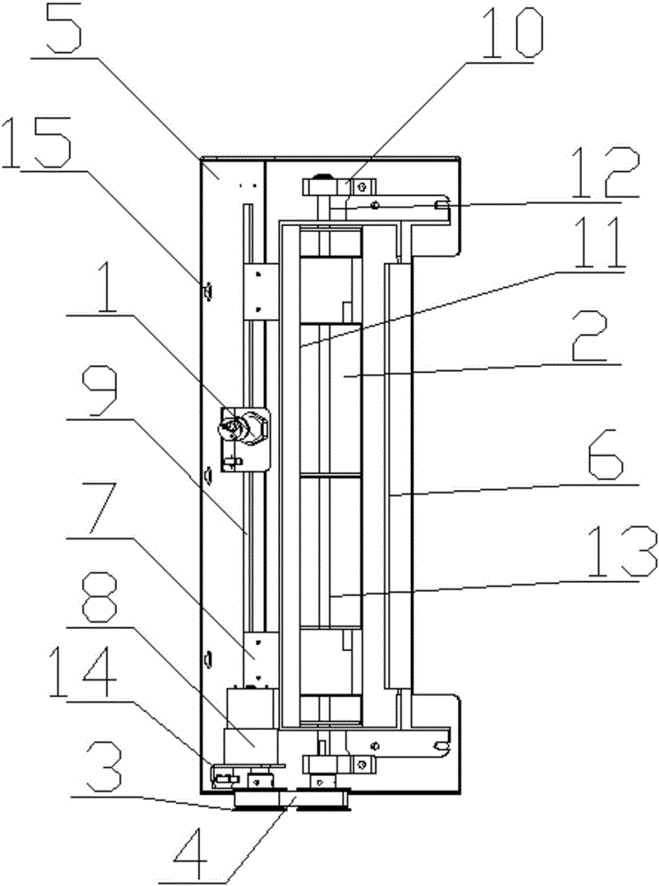 Automatic rod feeding device for cotton candy