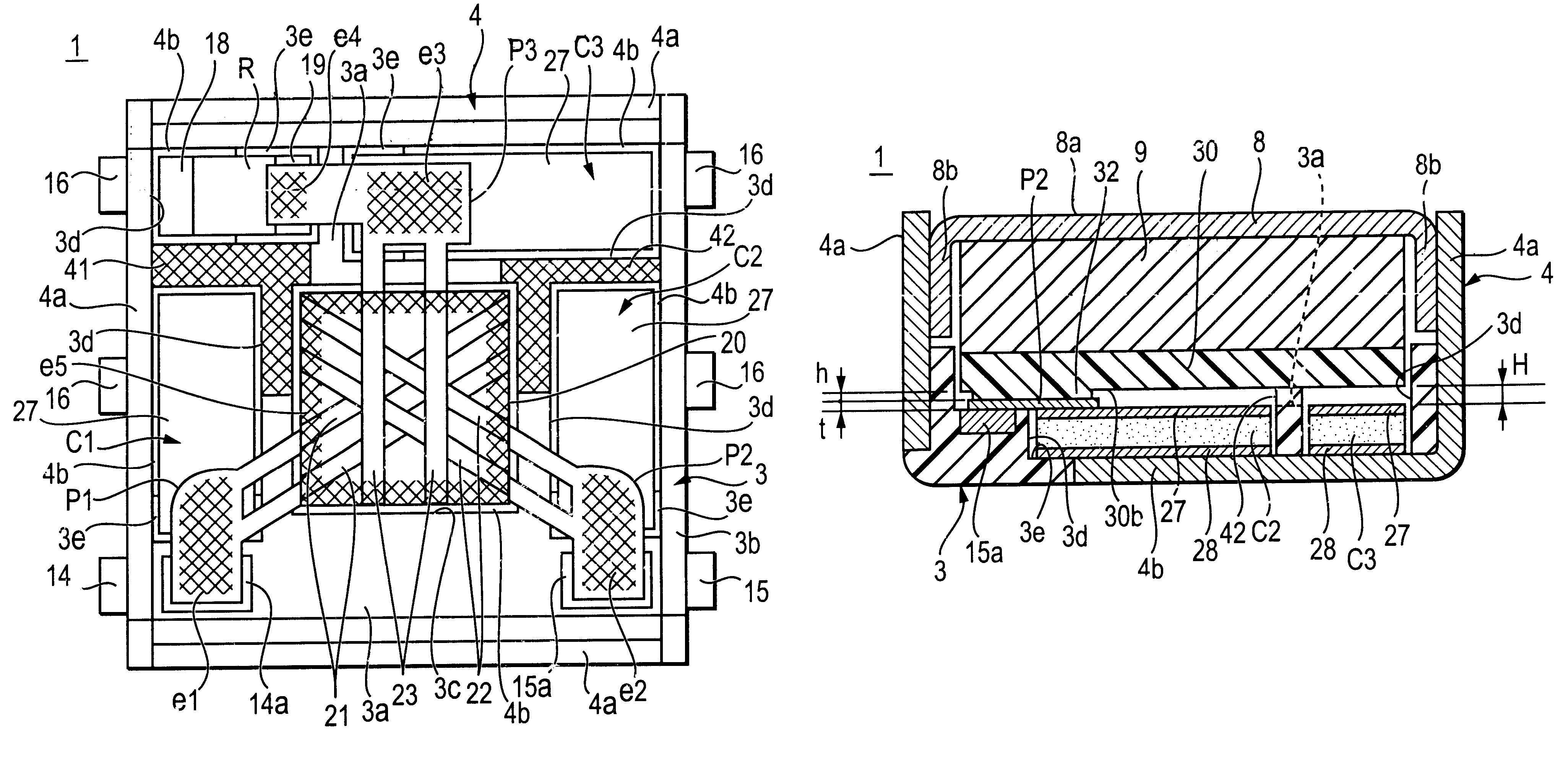 Irreversible circuit component and communication device