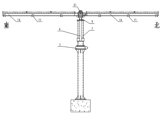 Two-axis rotary automatic tracking solar device