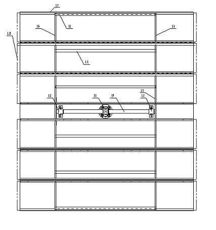 Two-axis rotary automatic tracking solar device