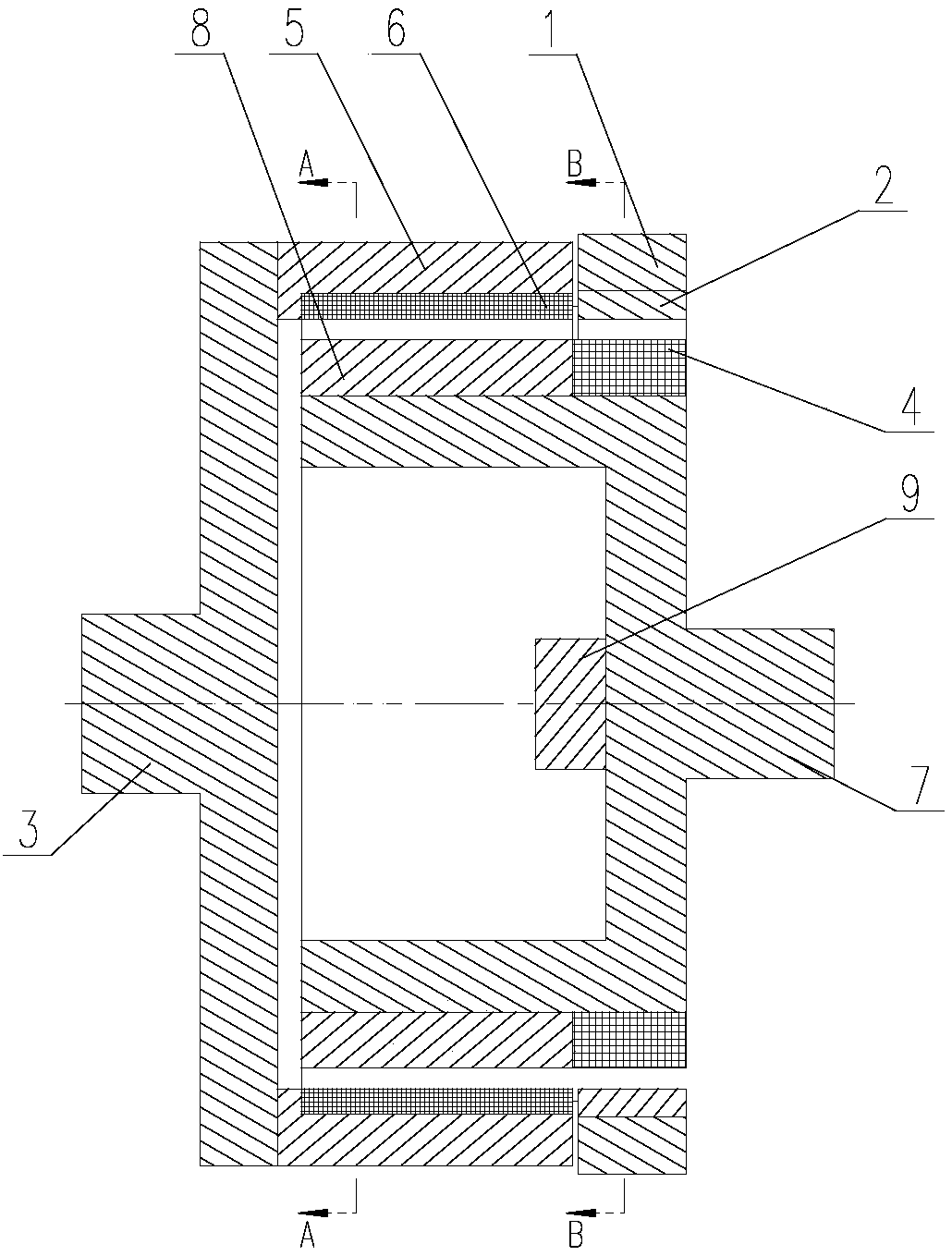 Fixed-magnetic gap permanent-magnet speed regulator