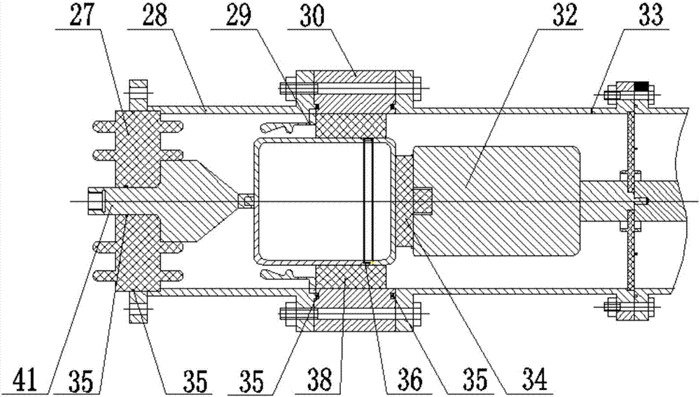 Low-altitude unmanned aerial vehicle microwave damaging device