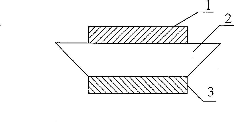 Self-powered structure in use for sensor