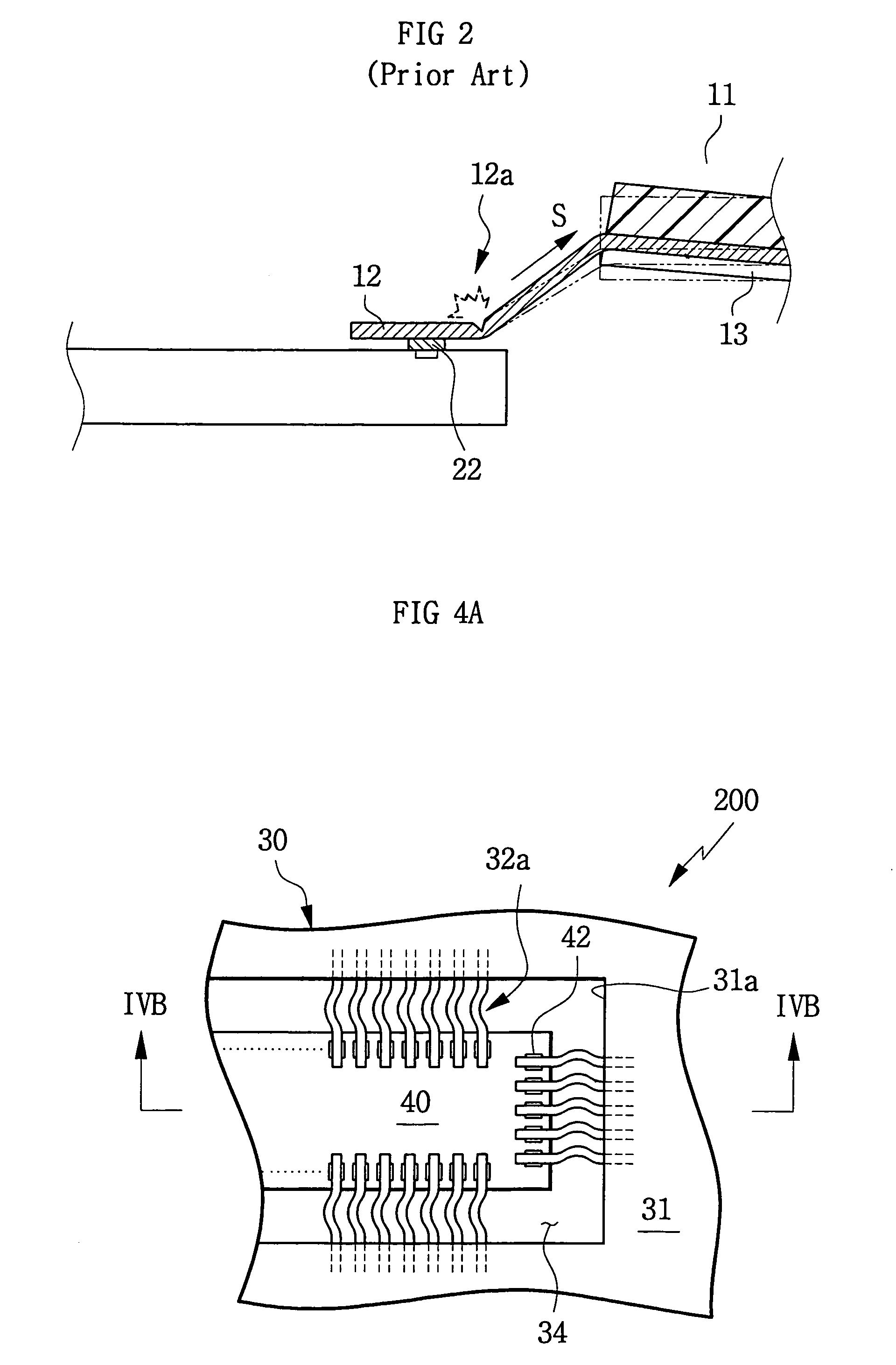 Tape circuit substrate having wavy beam leads and semiconductor chip package using the same