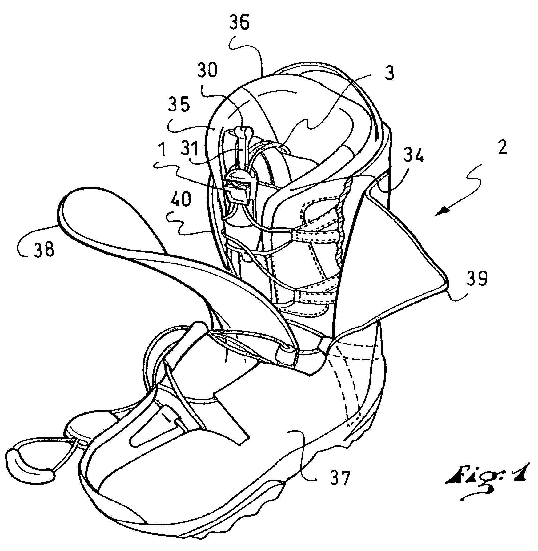 Lace blocking device