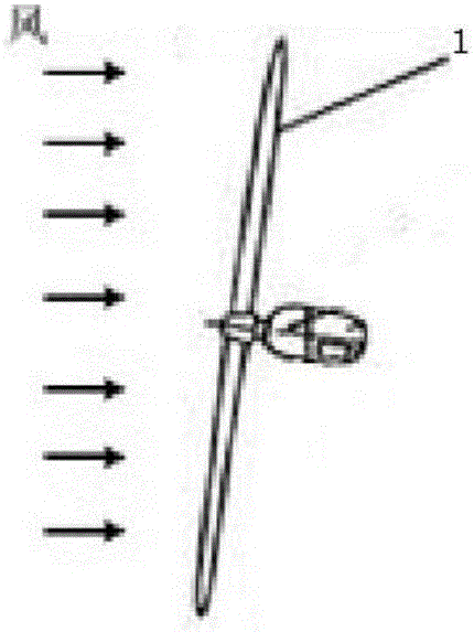 A kind of installation tooling and wind-facing method for a wind vane of a wind power generating set to accurately face the wind