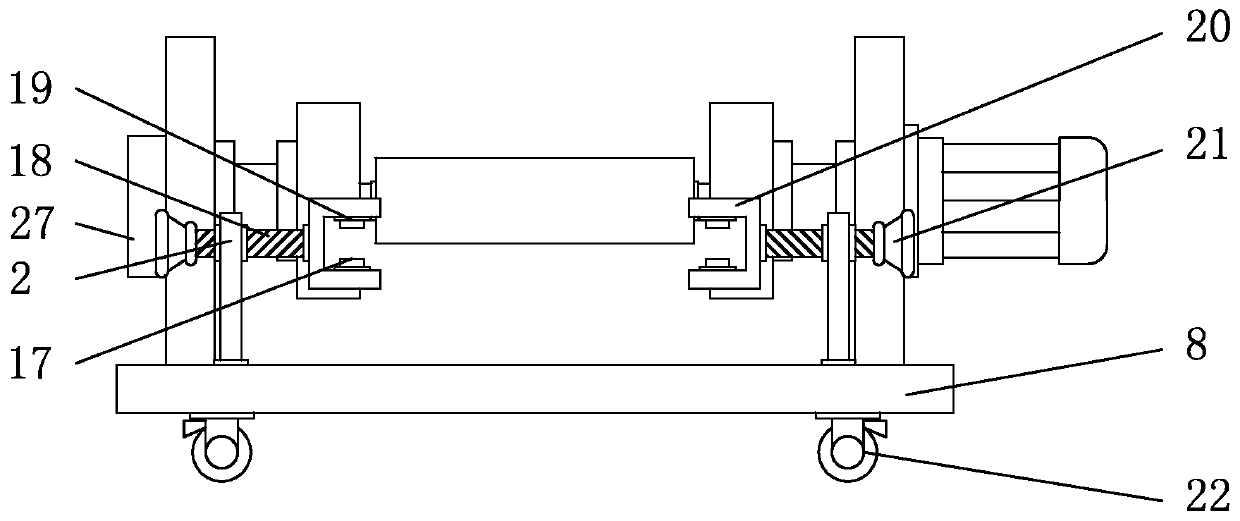 Infrared ray anti-deviation correction device for TV transmitter cabinet board processing