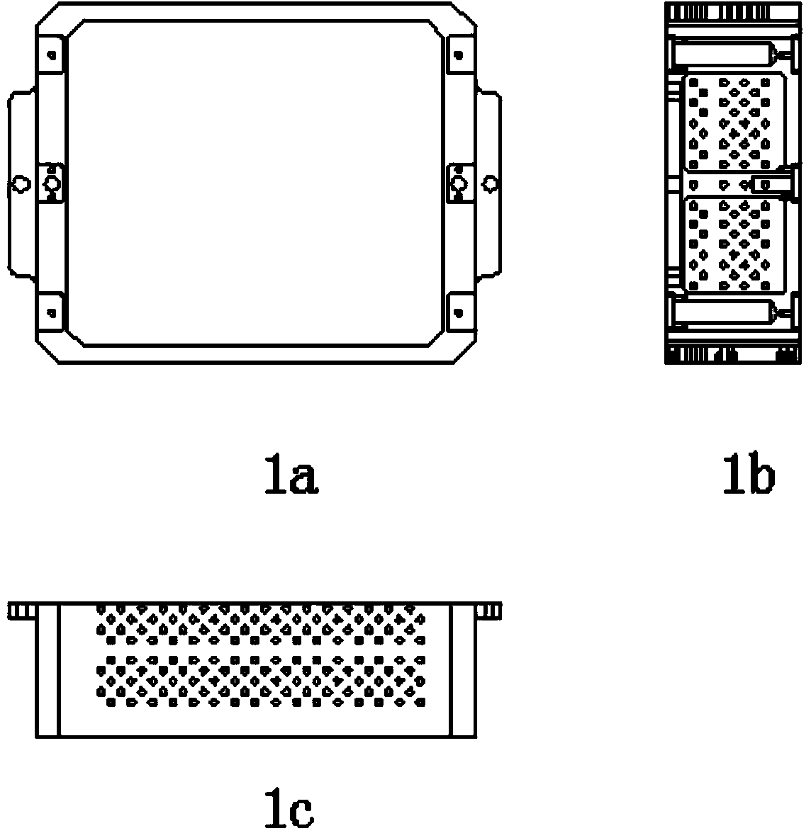 Polyurethane lining die of AMF sand box and manufacture process of die