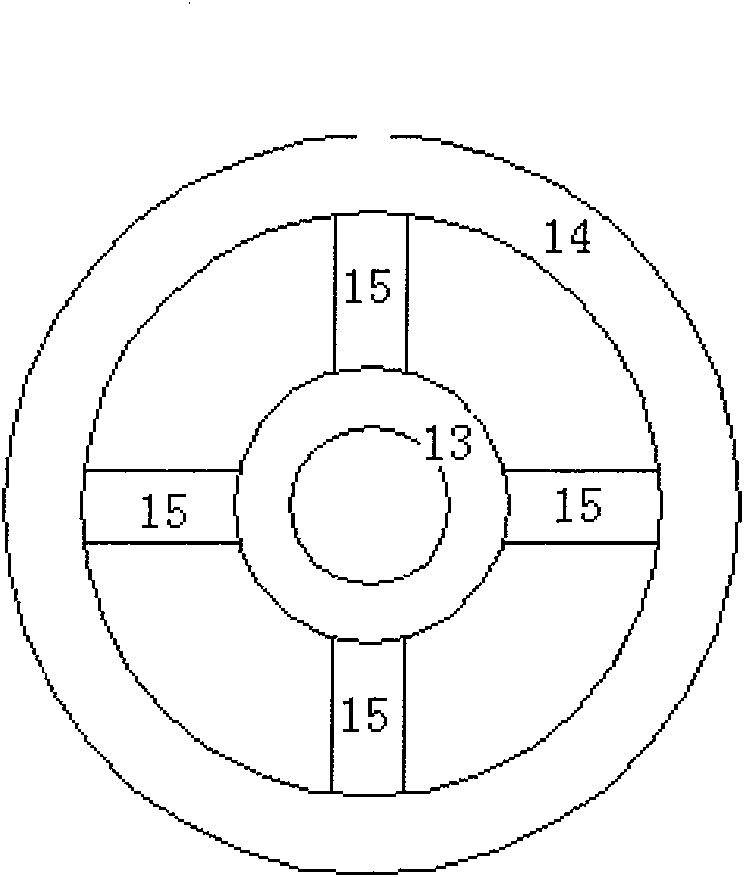 Self-lifting active ice-resistant damping device