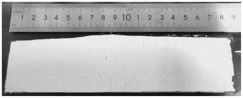 Method for preparing toughened large-size ultrathin YAG transparent ceramic biscuit based on Isobam gel system