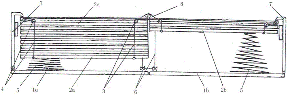 Foldable turnover plate surface overturning device