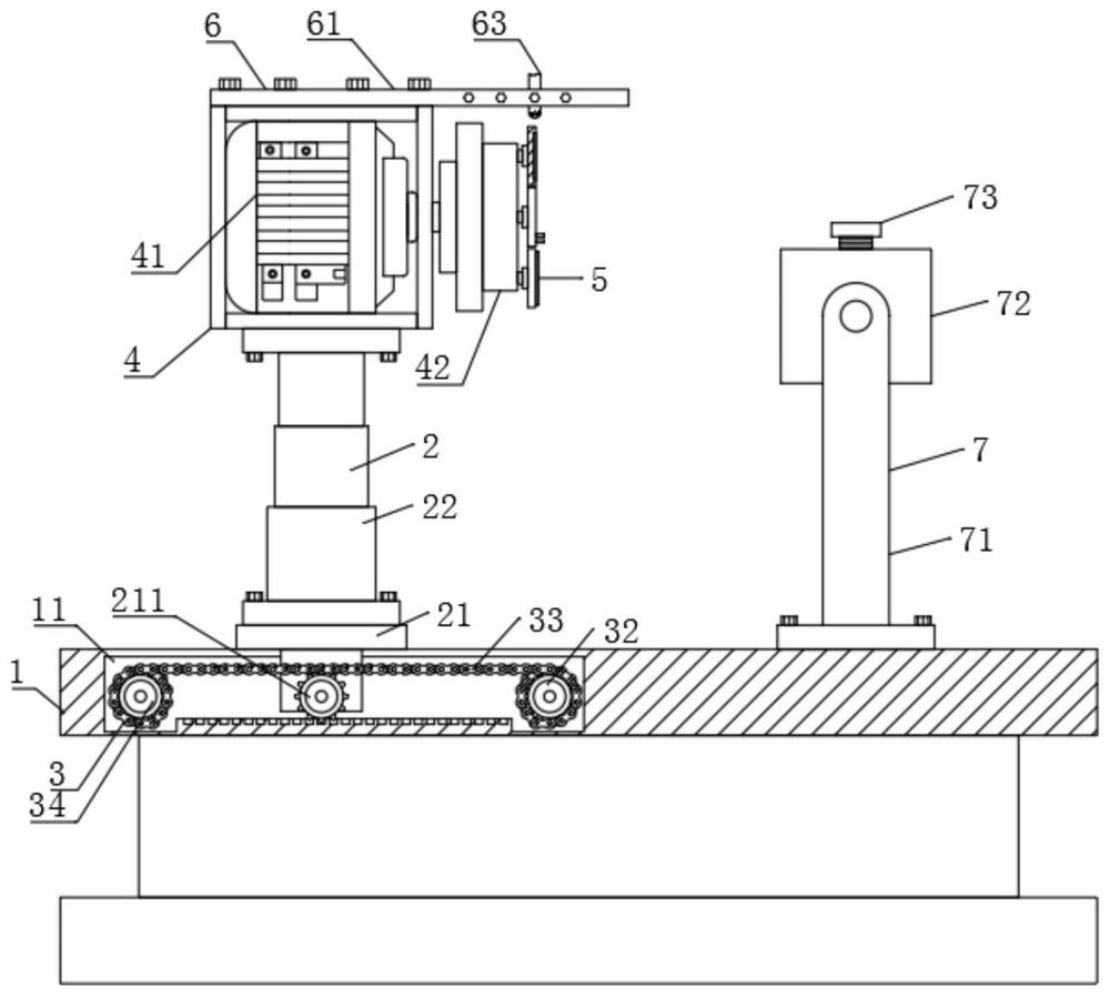 Tubular hardware polishing device and using method thereof