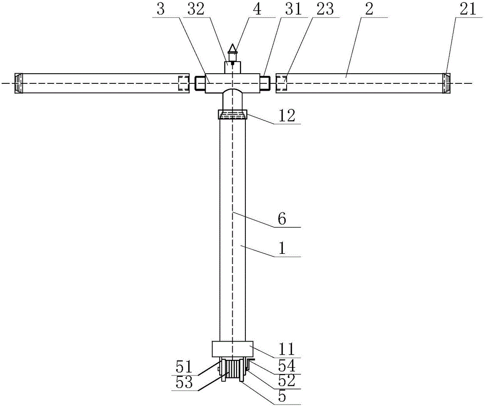 Jumper sag measuring device