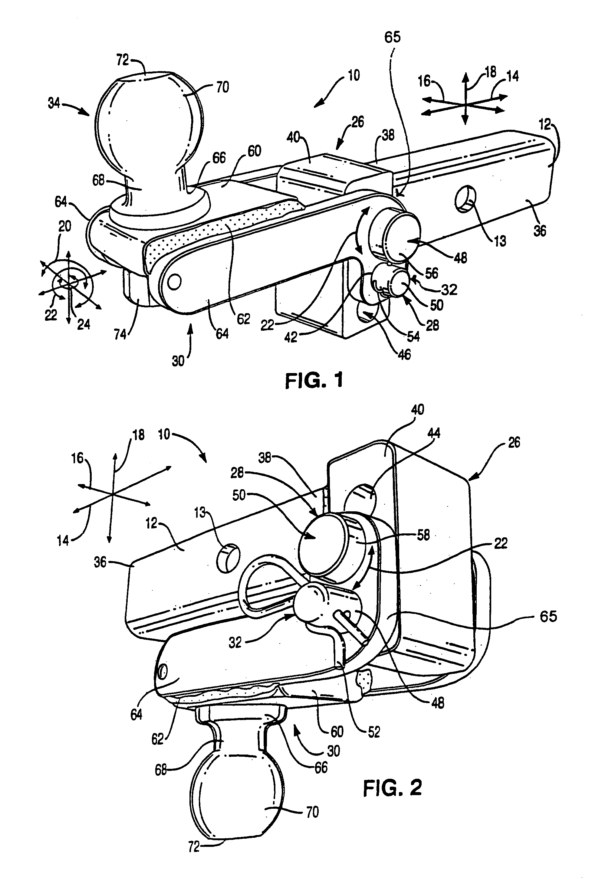 Pivoting, underslung, stowaway, receiver hitch