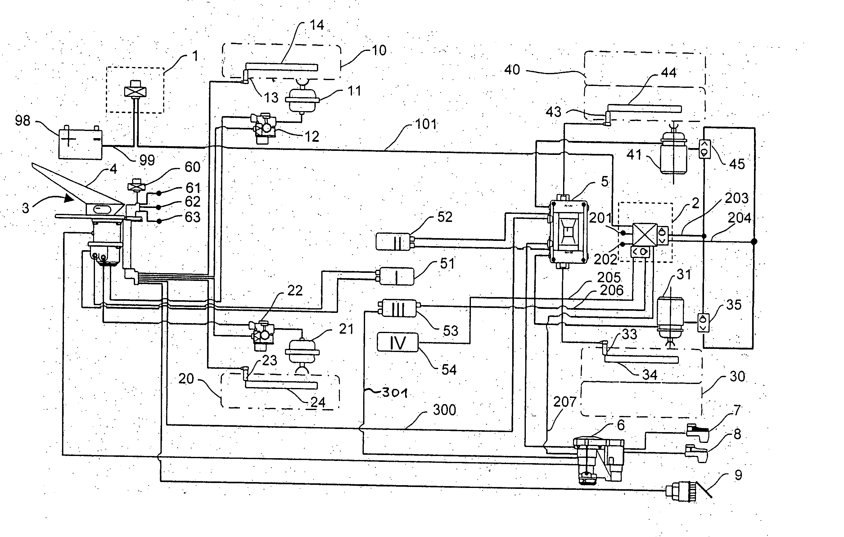 Fluid-pressure brake system for a vehicle