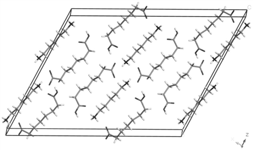 Pentamethylenediamine suberate and its crystals