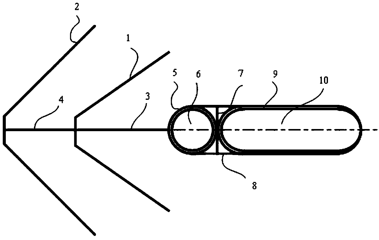 Cryogenic propellant on-orbit thermal protection device and design method thereof, and spacecraft