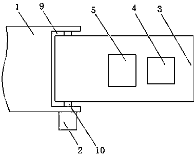 Clamping structure of industrial robot