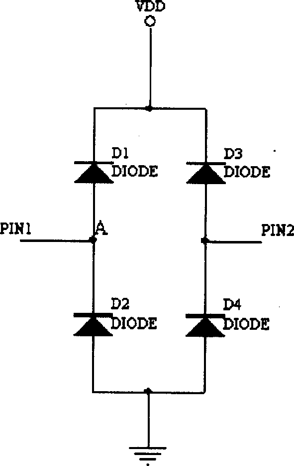 Chip pin open circuit and short circuit tester and method therefor