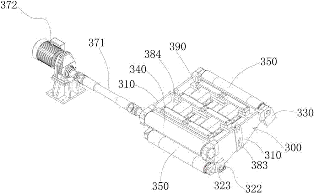 Auxiliary rolling device with magnetic belt