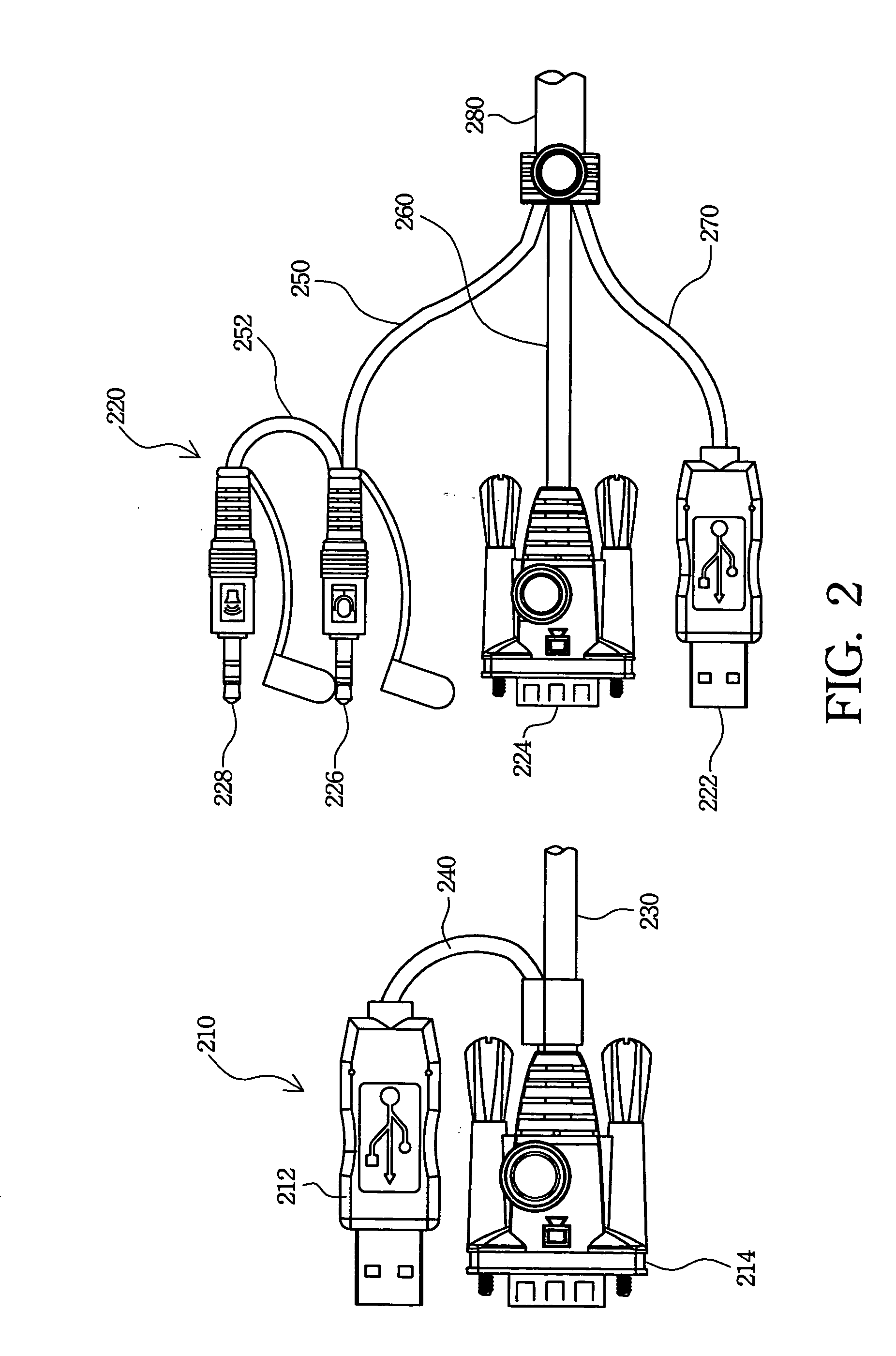 KVM switch cable