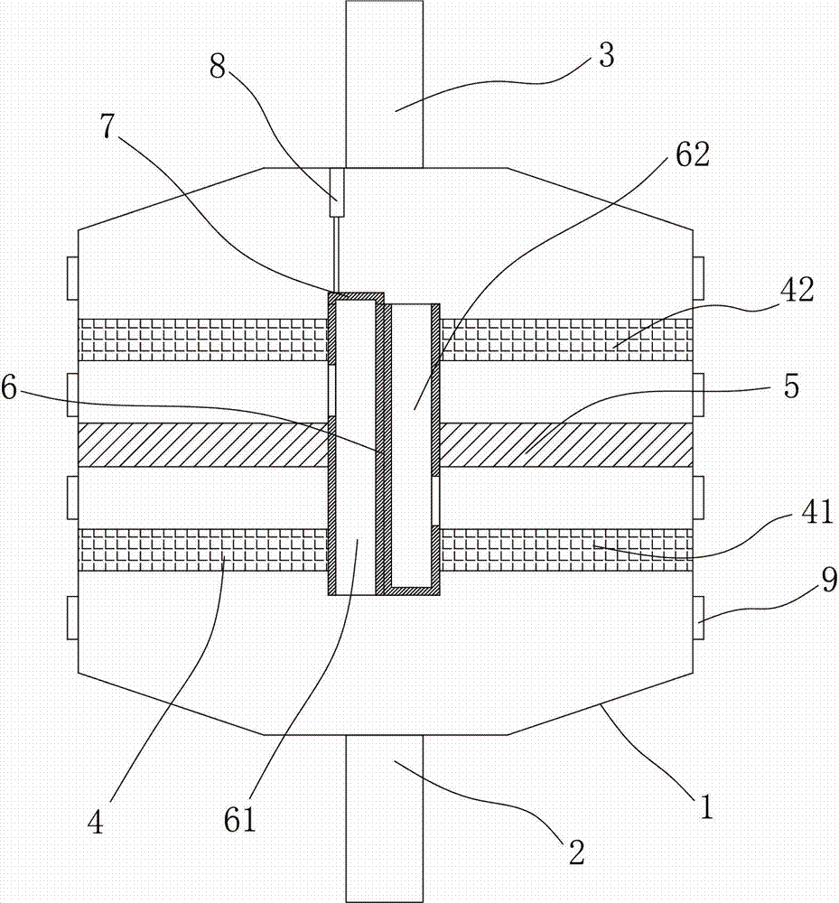 Activated coke adsorption device