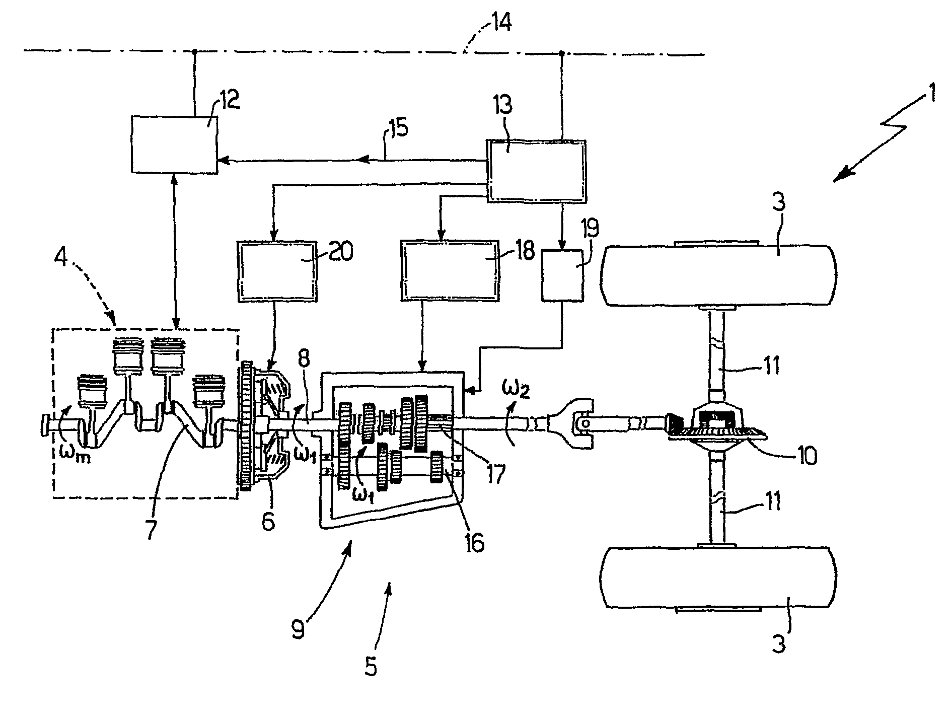 Method of gear-shifting in a servo-controlled manual gearbox