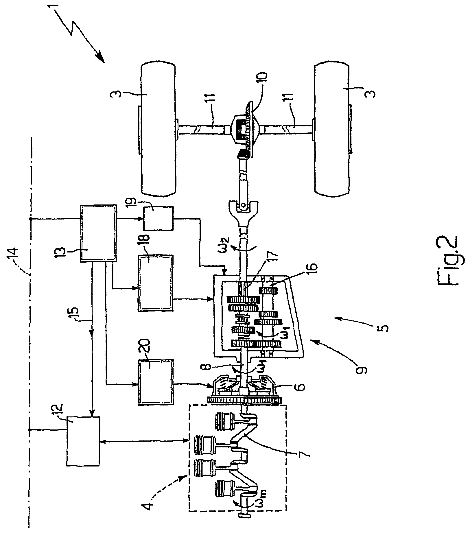 Method of gear-shifting in a servo-controlled manual gearbox