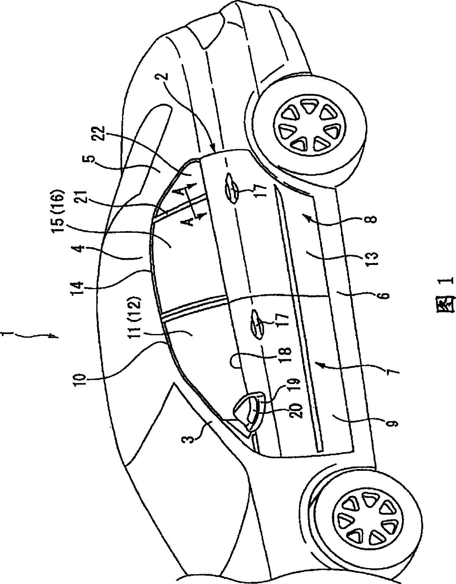 Door sash structure