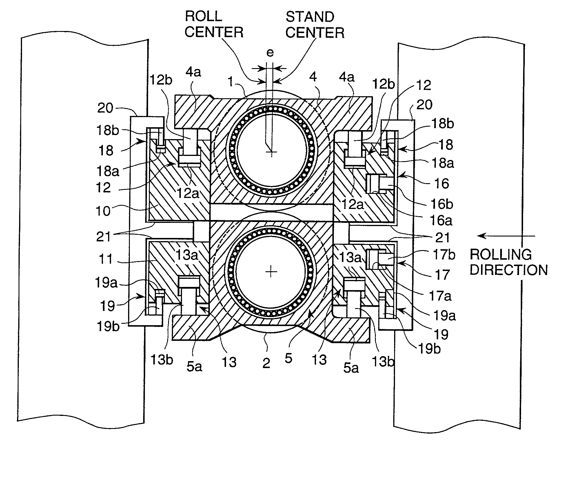 Rolling mill and rolling method