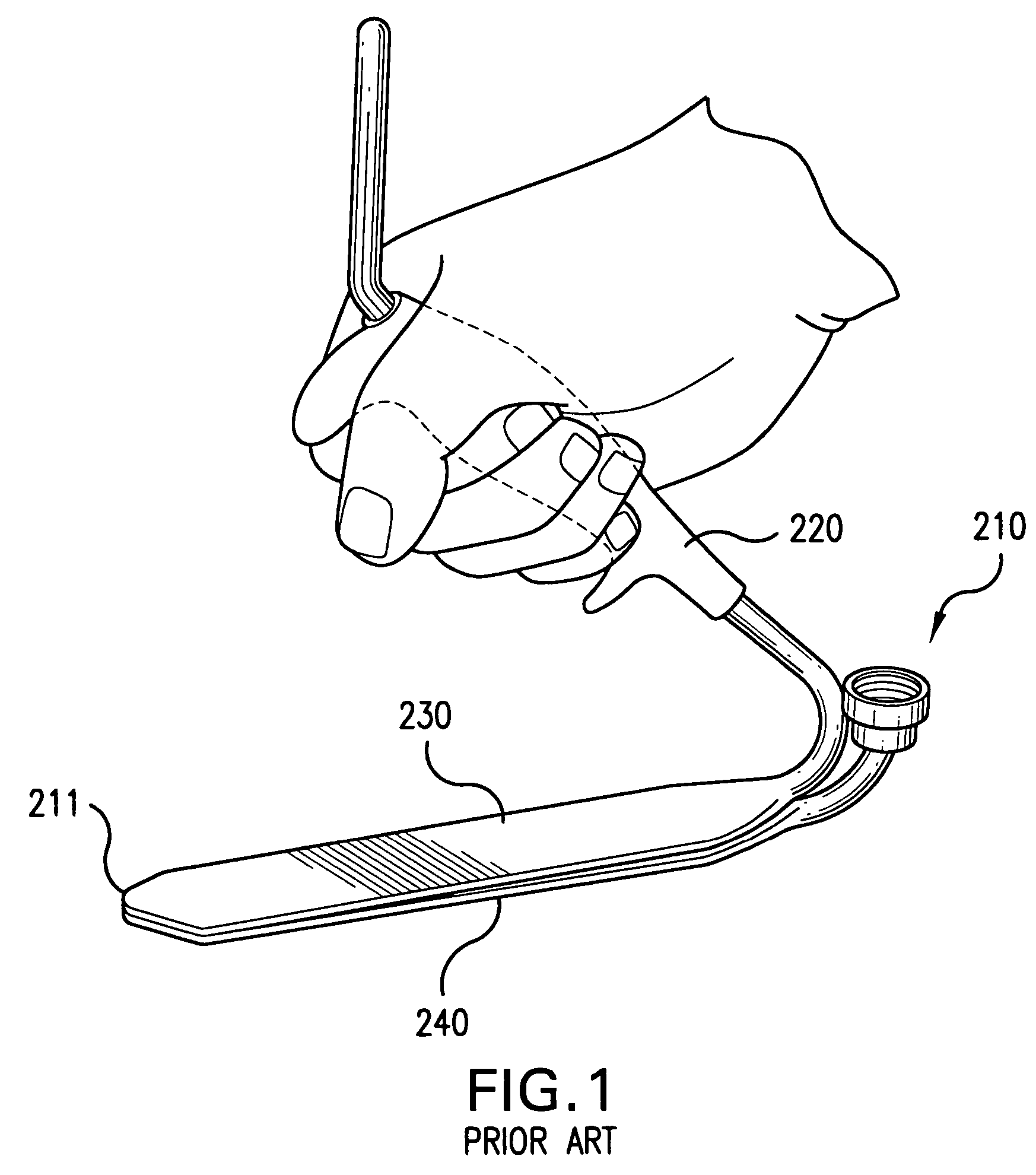 Pivotal and illuminated saphenous vein retractor with tapered design