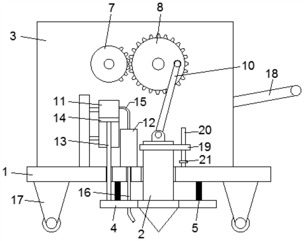 Road and bridge dotting equipment for construction