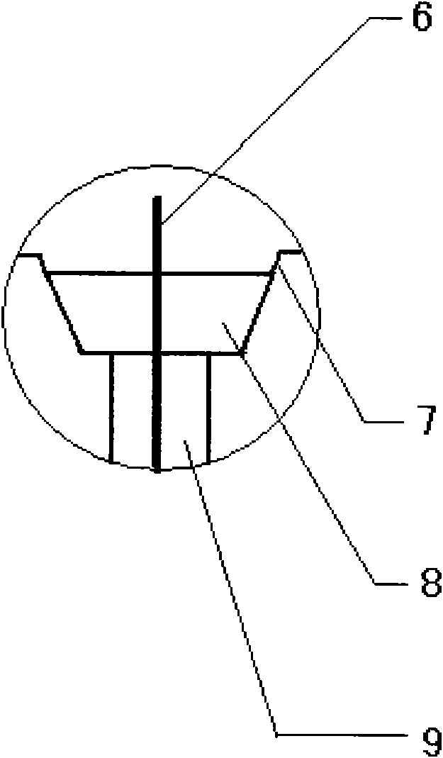 Mold capable of measuring internal temperature of castings directly in extrusion casting process