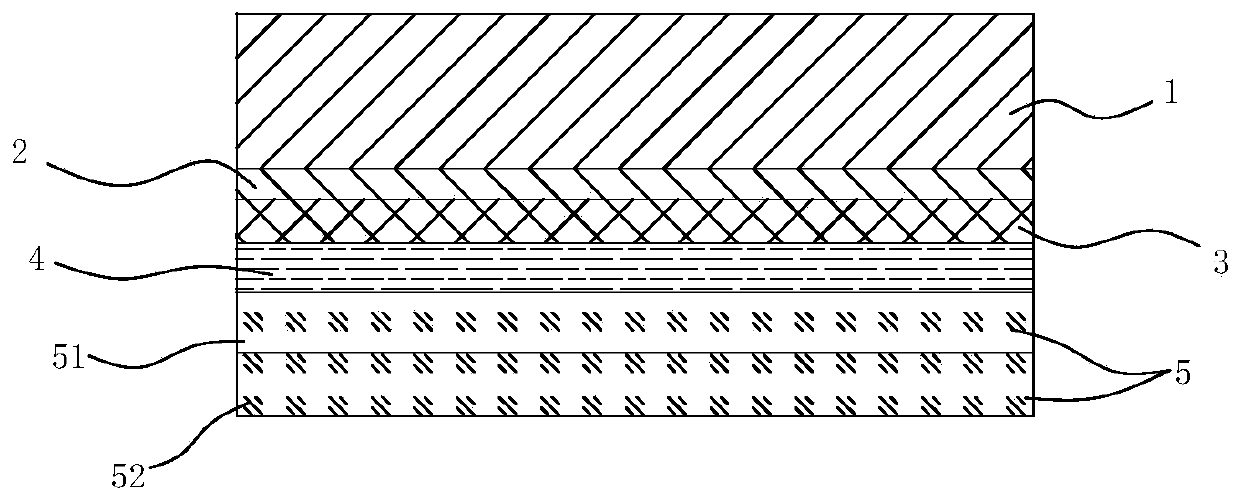 Preparation method of back membrane capable of improving conversion efficiency of single-faced PERC cell