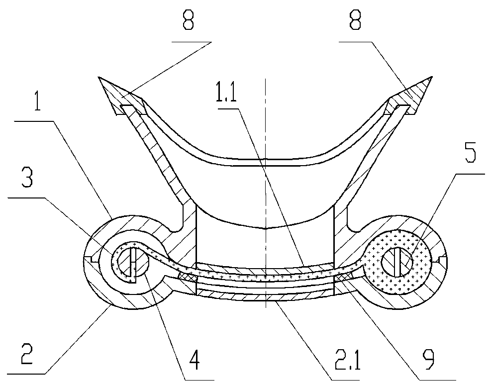 Medical mask with protective layer capable of being replaced at any time