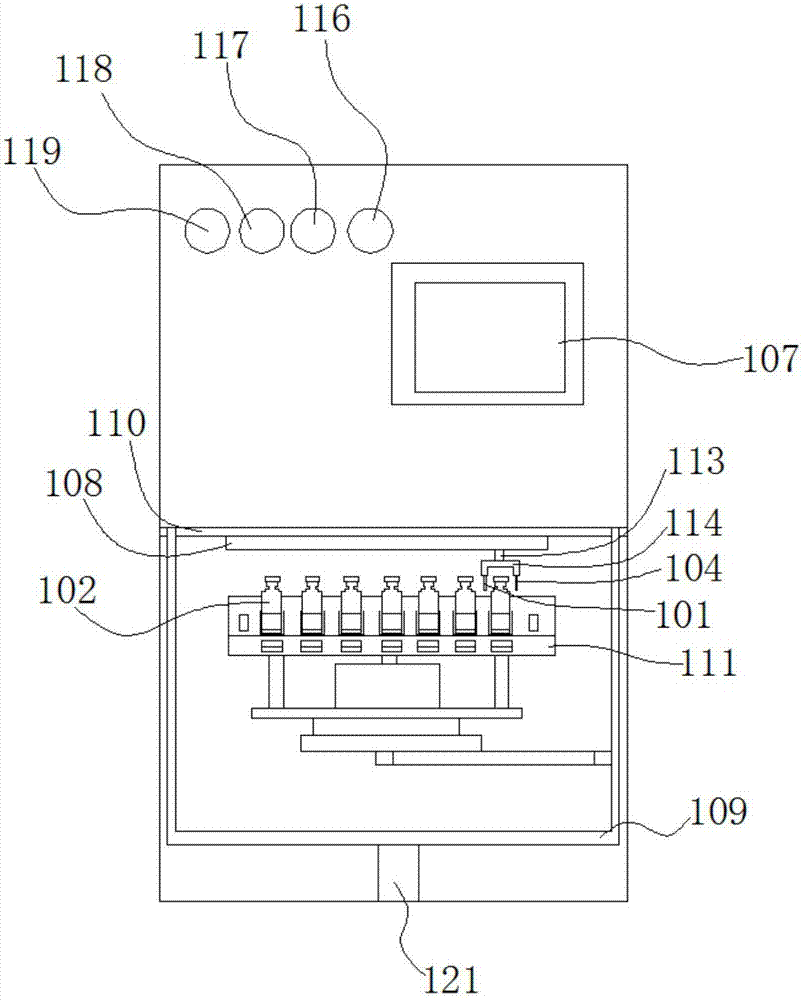 Blood bacterium culturing and detecting device and blood bacterium culturing detector