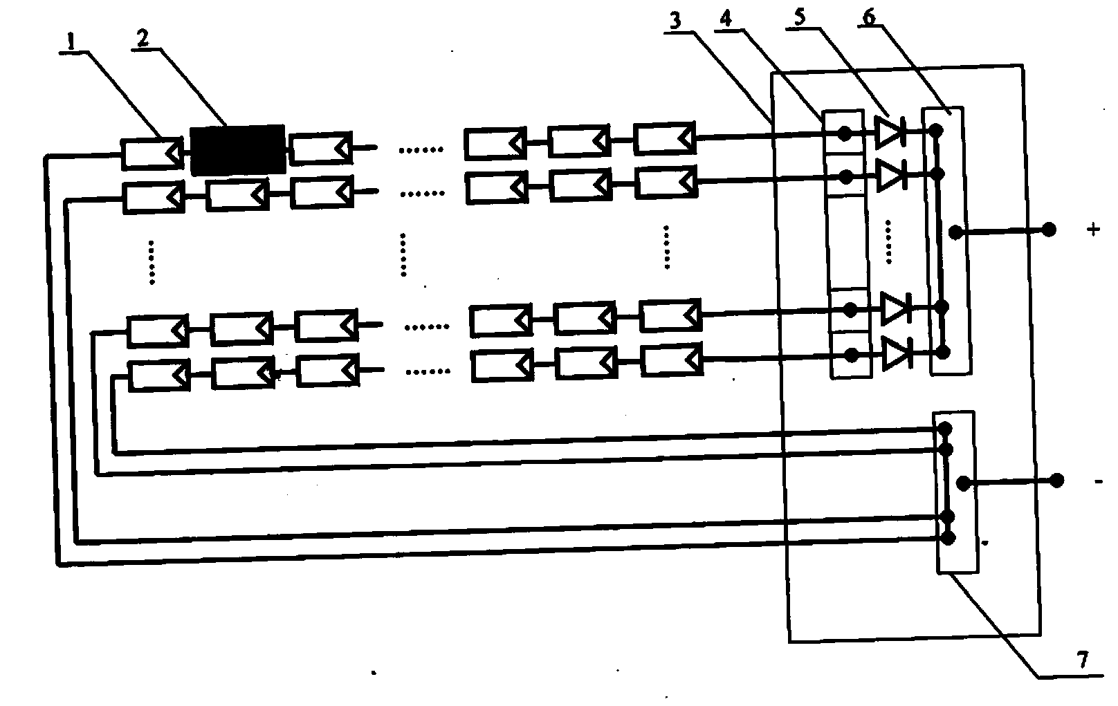 Shielding method-based detecting method of fault point of photovoltaic generation system