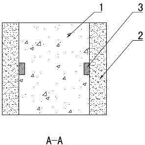 Autoclaved aerated concrete double-hard-face building block and manufacturing and construction method thereof