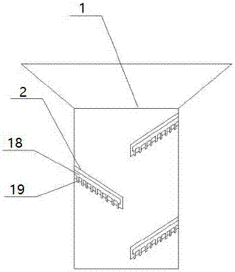 Material rapid crushing device